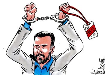 Ünlü karikatürist, gazeteci Mehmet Baransu’yu çizdi