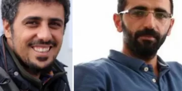 Gazeteciler Aziz Oruç ve Ömer Çelik